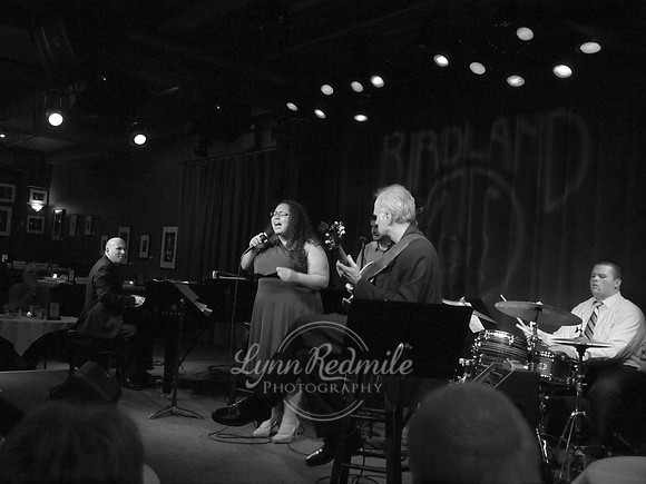 Brianna with Birdland's Band