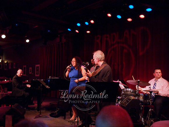 Brianna Thomas with the Birdland Jazz Party Band