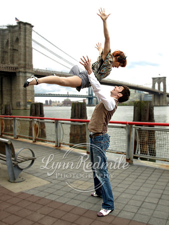 Michael Jagger and Evita Arce