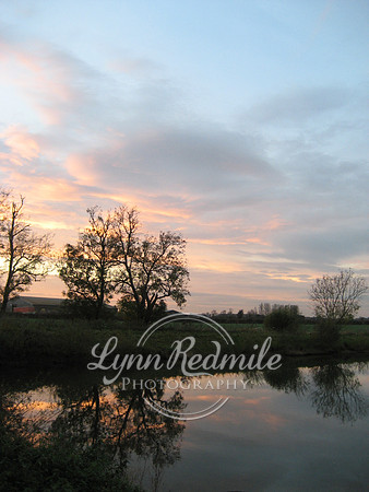 Sunset on the River Witham