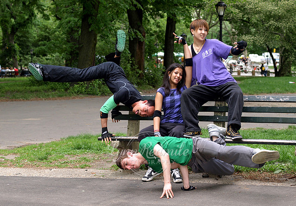 Eugene Lee, Toko "BGurl Lefty" Kobayashi, Chris "Push" Costa, and Devika Ray