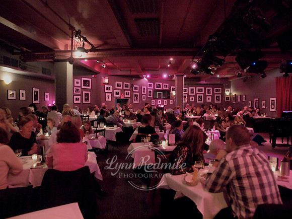 A full house for Jim Caruso's Cast Party